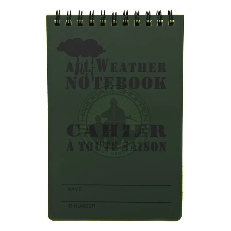 Hbsimp – Tactical Notebook – Vandfast, Stor