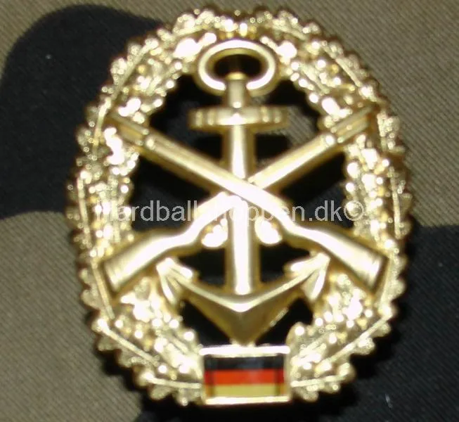 Metalmærke Marinesicherung