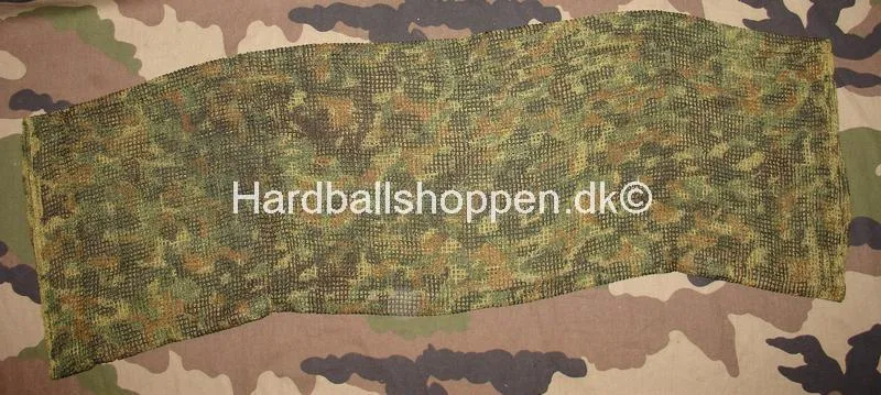 Miltec – Sløringsnet 190×90 cm · Flecktarn