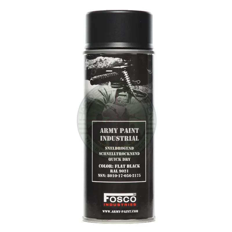 FOSCO – Spraymaling, 400ml Sort RAL9021