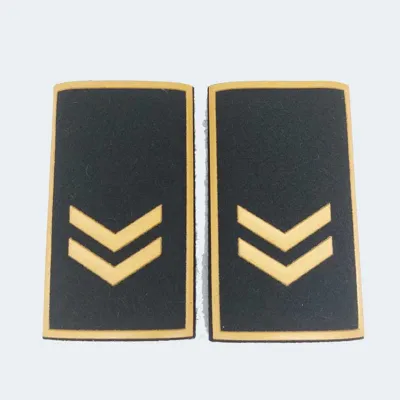 Par de Galoneras Policía Sargento