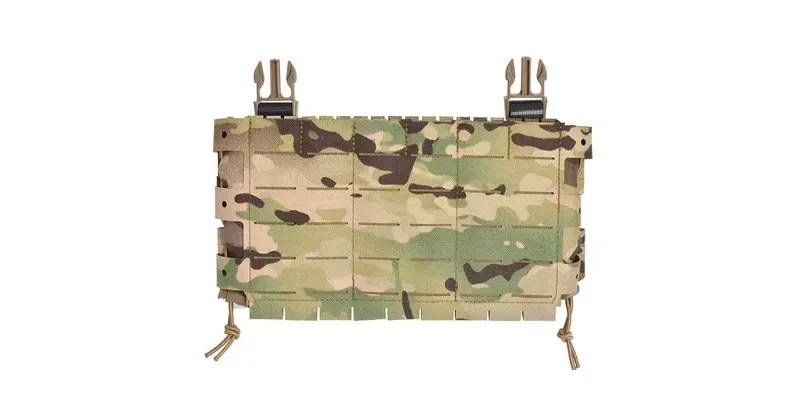 Buckle-Up Compact Panel - Insert for 3 Magazines, MOLLE Laser Cut · Multicam