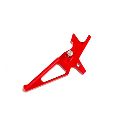 Queue de Détente en CNC Aluminium pour M4 - ROUGE