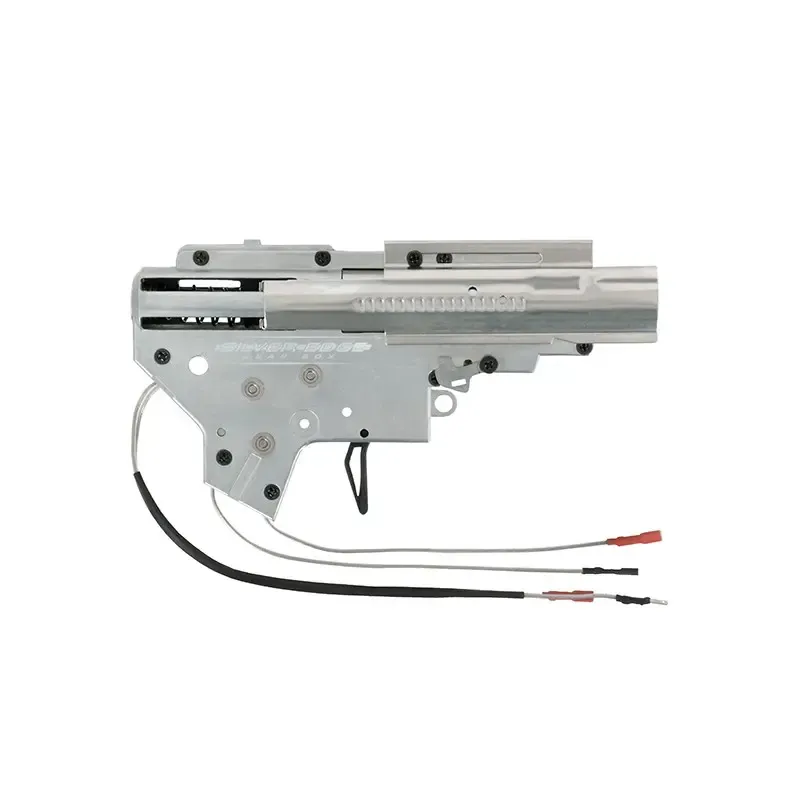 Gearbox Completo V2 Edge Cableado Trasero · Plata