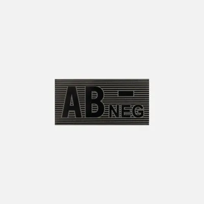 AB Rh- Blood Type Patch - Polyester Blend - Helikon-Tex