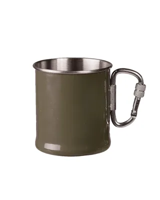 Karabinerbecher S/Steel 250ml Messer - Kaufen! - Mil-Tec