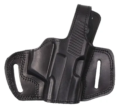 2918 Gürtel Holster Leder- Hier! - First Strike