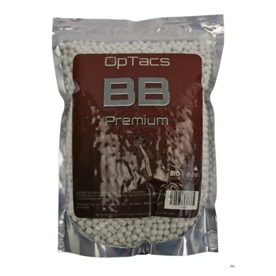 Kugeln OpTacs Premium BIO BBs 0,20 g 5000 Stk - GunPoint GmbH