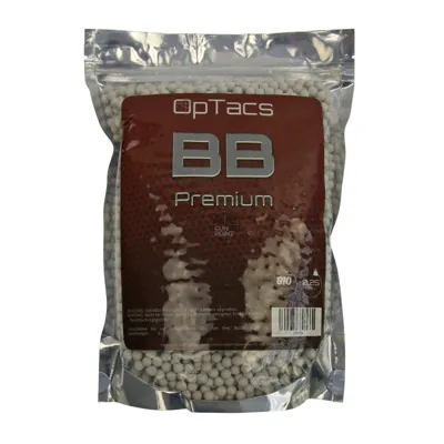 Kugeln OpTacs Premium BIO BBs 0,25 g 4000 Stk - GunPoint GmbH