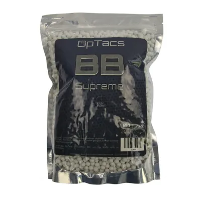 Kugeln OpTacs Supreme BIO BBs 0,20 g 5000 Stk - GunPoint GmbH