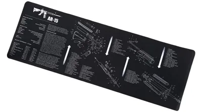 AR-15 Waffen-Reinigungsunterlage Für Gewehre 91,5 x 30,5 cm - Wadsn