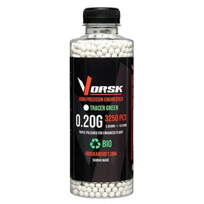 Bio Tracer Triple Polished QC BBs 0,20g 3.250ER Flasche Grün - Vorsk