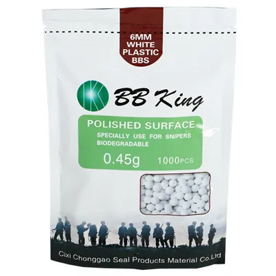 Precision BIO BBs 0.45g 1.000ER Beutel Hellbraun - BB King