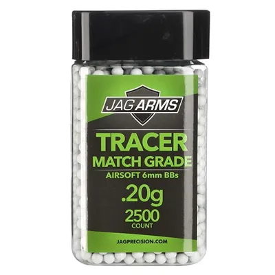 Tracer Match Grade Series BBs 0,20g 2.500ER Container Grün - Jag Arms