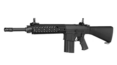 SR25 Rifle Professional Line Vollmetall S-Aeg BB - Double Bell