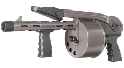 APS STRIKER-12 MKII Street Sweeper Revolver Gas Shotgun BB Grau - APS Airsoft