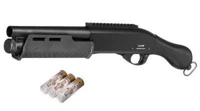 Scattergun Reaper Vollmetall Pump Action Gas Shotgun BB - Jag Arms