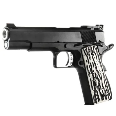 M1911 Compensator Mit Zebra-Grips Vollmetall BB - Wei-ETech