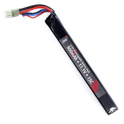 LIPO Akku 11,1V 900mAh 15C Stick-Type M. Mini-Tam Anschluss - ASG