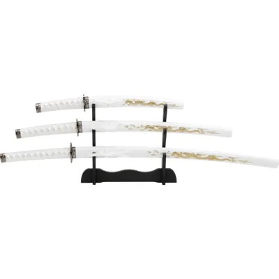Samuraigarnitur Whithe Dragon 4 Tlg - Haller