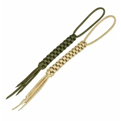 2 Lanyard de Paracord Trenzado con Nudo Cobra y Lazo de Sujeción - Mil-Tec