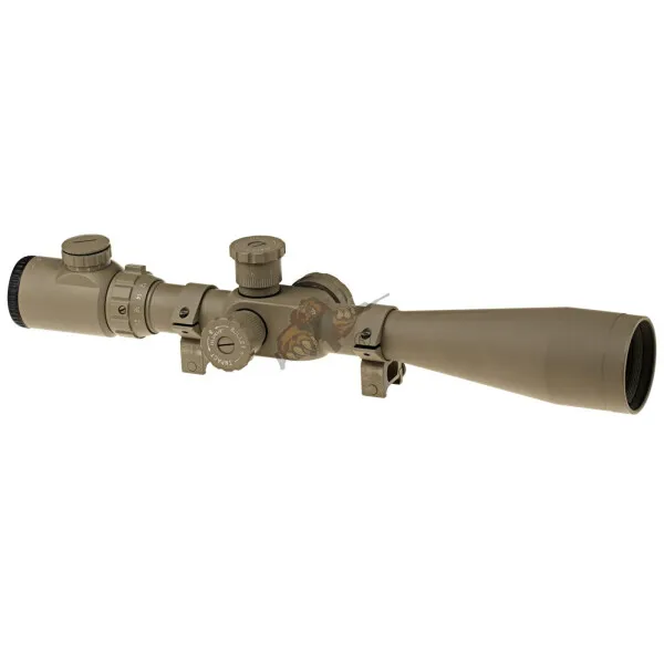 Aim-O 8-32X50E-SF Sniper Rifle Scope in · Tan / FDE