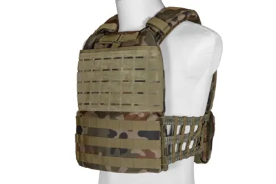 MOLLE Laser-Cut Plate Carrier Chaleco Táctico - Patrón 93 Pantera del Bosque - GFC Tactical