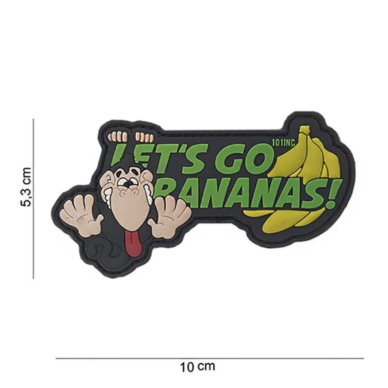 101 Inc Let's Go Bananas PVC Patch