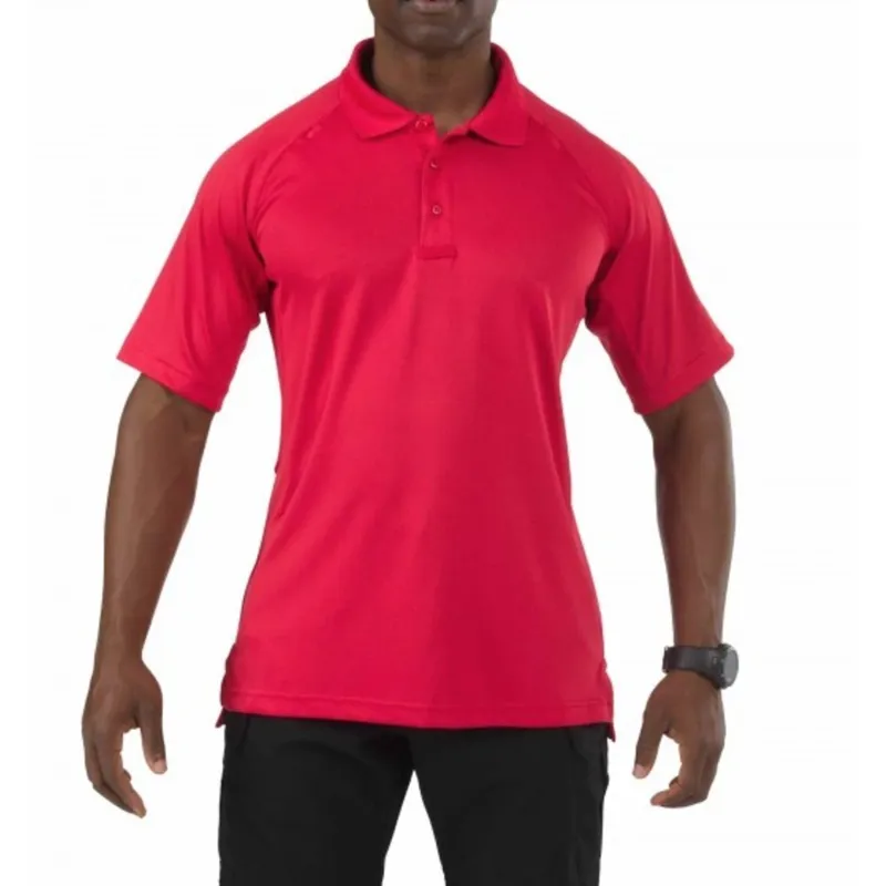 5.11 Tactical Performance Polo SS (Range ) · Rojo