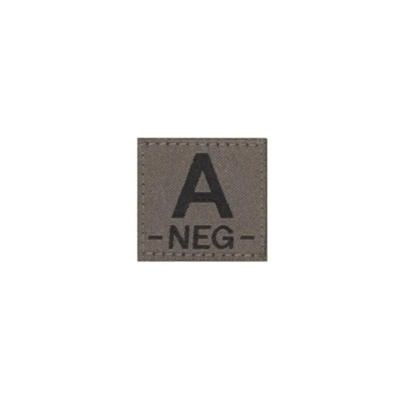 Clawgear A NEG Bloodgroup Patch (RAL7013)