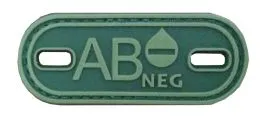 Patch AB Neg · Verde / OD