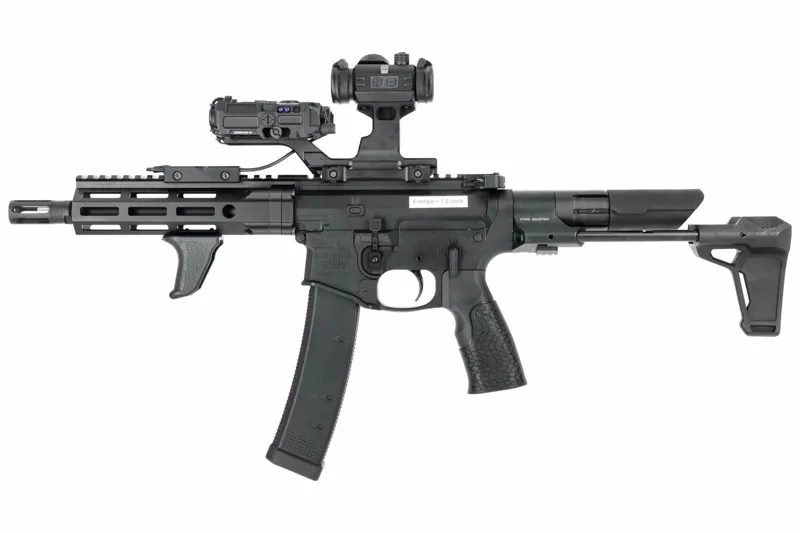 Réplique Custom PDW PCC Daniel Defense · Negro