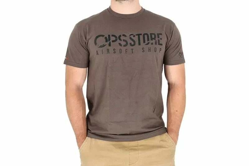 Tee Shirt Cracked Graphite Ops-Store · Gris