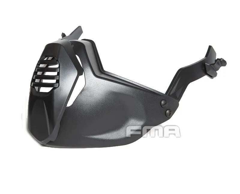 FMA Airsoft ΜΑΣΚΑ Soft Κάτω Γνάθου, Κράνους FAST, Mandible · Negro