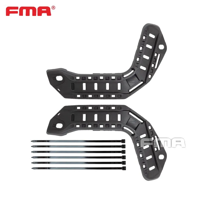 FMA Airsoft Ράγες Κράνους Σετ, PowerPath ARC Rail System · Negro