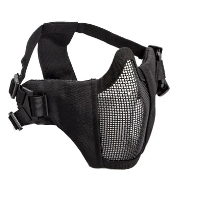 ΜΑΣΚΑ Soft, Mesh Mask,Ckeek Pad, Metal, Lower Half - Strike Industries