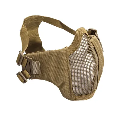 ΜΑΣΚΑ Soft, Mesh Mask,Ckeek Pad, Metal, Lower Half, ΤΑΝ - Strike Industries