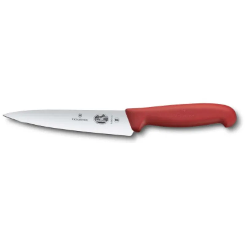 Victorinox Μαχαίρι Σεφ 15 Εκατ. Κόκκινη Λαβή Fibrox