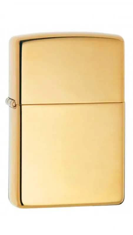 Zippo Αναπτήρας 254B Solid Brass High Polish