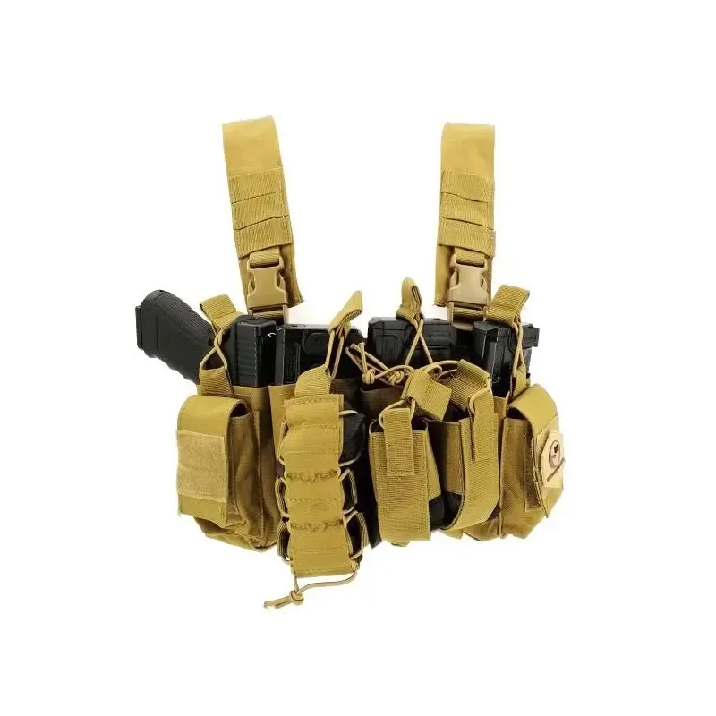 VARIOS Chest Rig M4 · Tan / FDE