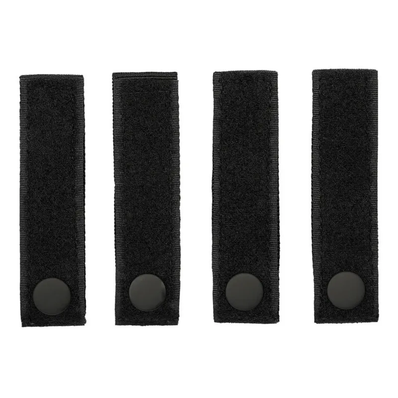 101Inc Mollé Straps Hook & Loop (4) · Negro