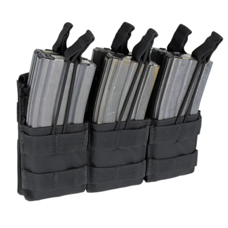 Condor Triple M4 Double Stacker MAG Pouch · Negro