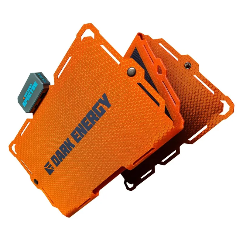 Dark Energy Spectre 18W Foldable Solar Panel · Naranja