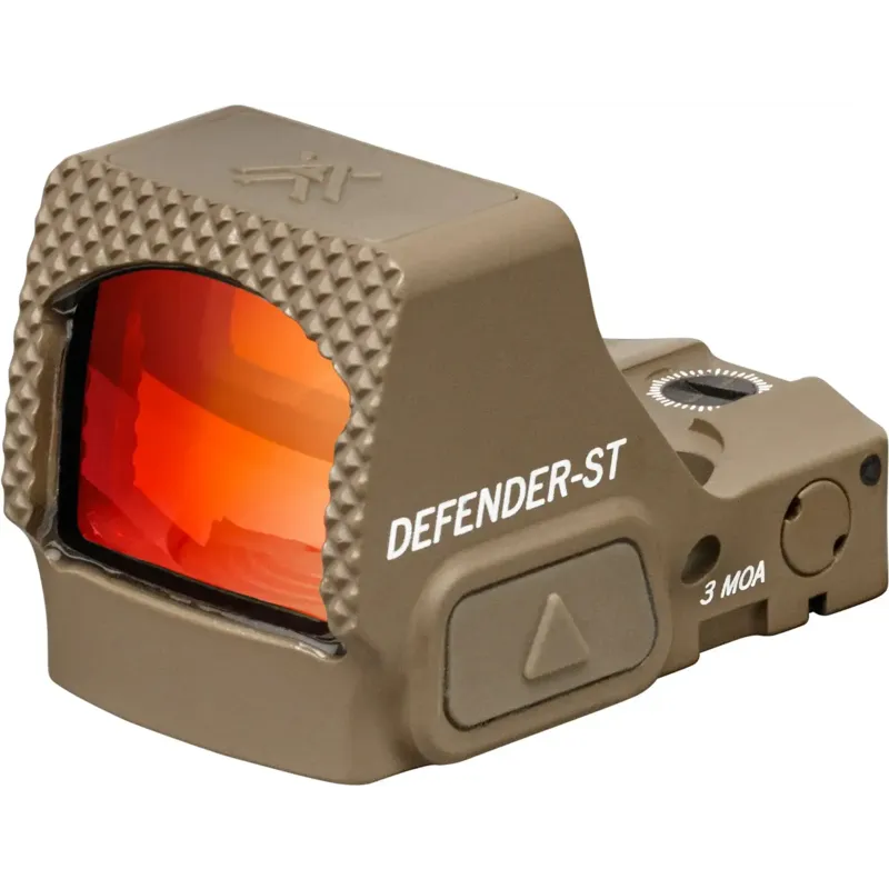 Vortex Optics Micro Red Dot Defender-ST 3 MOA · Tan / FDE