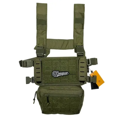 Chest Rig Core Modular con DDU Pouch - CONQUER
