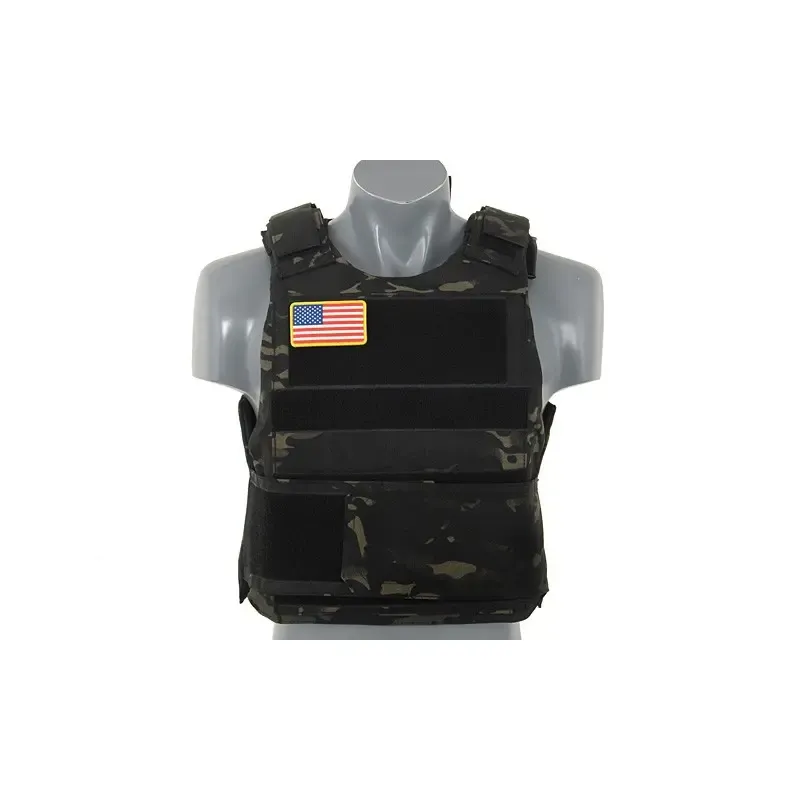 Táctico Delta Soft Body Armor · Multicam Black