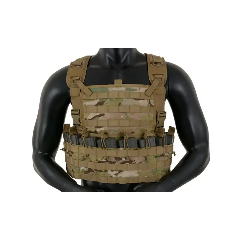 Chest Rig Táctico Completo · Multicam