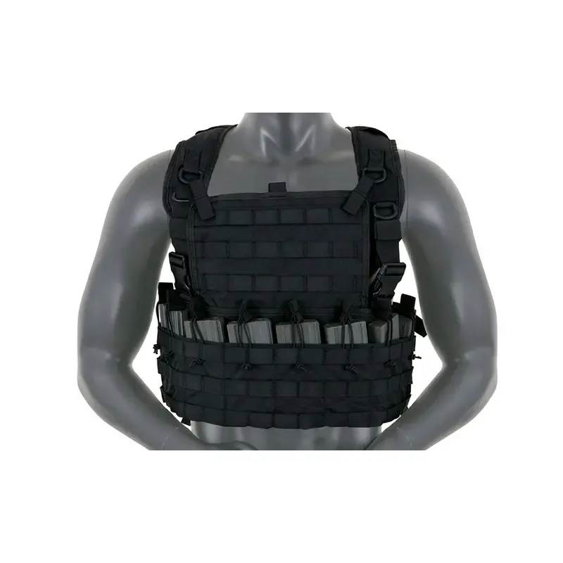 Chest Rig Táctico Completo · Negro