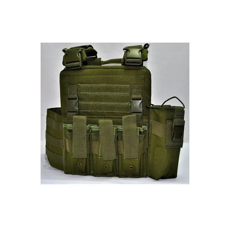 Táctico RPC con Pouches · Verde / OD