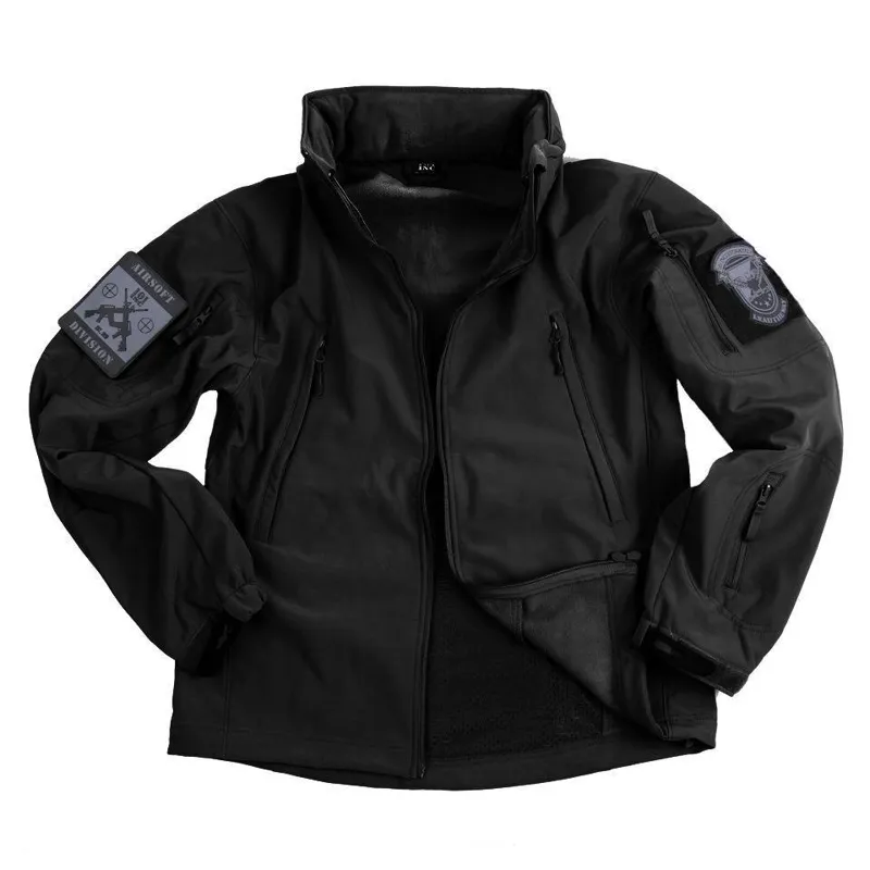 101 Inc Soft Shell Jack Tactical · Negro